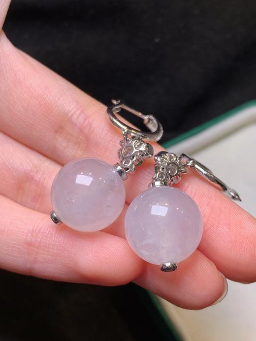 圆珠翡翠耳坠 商品图4