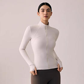 跃牌【轻匀系列】NS瑜伽服上衣加厚薄绒立领瑜伽运动外套女高级感修身健身服WT1610