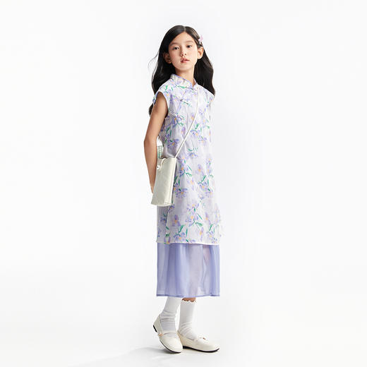 女童连衣裙夏季新款安奈儿童装小程序专享EG523088 商品图6