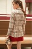 OECE CHIC个性字母格纹西装外套 15393 商品缩略图3