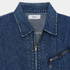 marka DENIM WORK JACKET 土耳其有机棉复古做旧牛仔夹克拉链外套 商品缩略图4