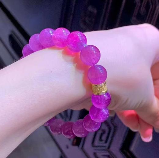 10mm-11mm单圈紫碧玺手链 商品图4