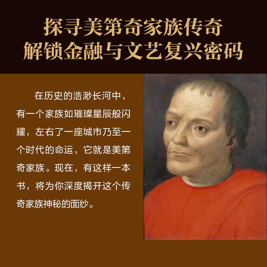 美第奇金融家族--金钱、艺术与权力 经济史 金融史 欧洲文艺复兴艺术史 欧洲史 世界经济 宏观经济 历史文学书籍 商品图1