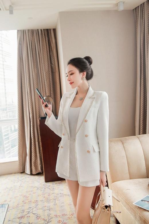 Le Malene 小香复古粗花呢外套短裤套装 15594 商品图2