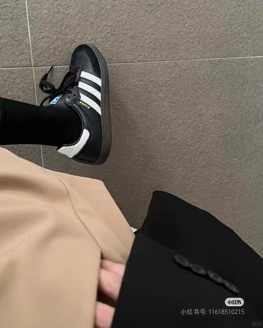 敲软！复古德训鞋女韩版系带平底休闲板鞋运动阿甘鞋 商品图8