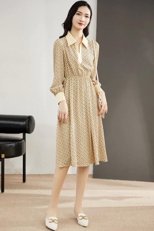 SENTUBILA尚都比拉 翻领法式优雅连衣裙 15353 商品图4