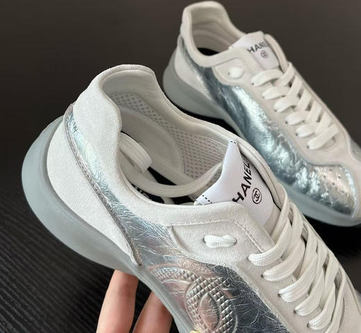 德训鞋   银色。奶白色 自己备注号码颜色。 商品图7