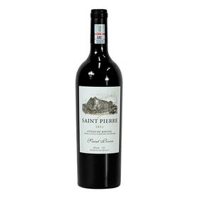 法国 圣比埃酒庄干红葡萄酒16度进口红酒750ml*1支（裸瓶）