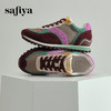 预售10天|Safiya/索菲娅2025复古百搭拼色透气轻便休闲运动阿甘鞋SFD1112073 商品缩略图9