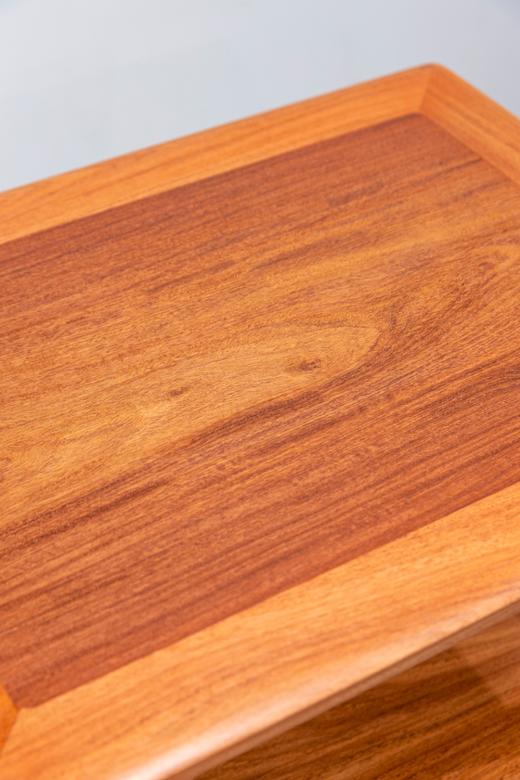 红桥红  家具严选  缅甸花梨（大果紫檀）【木面/云石面  54 刀牙双层小酒桌】 商品图9