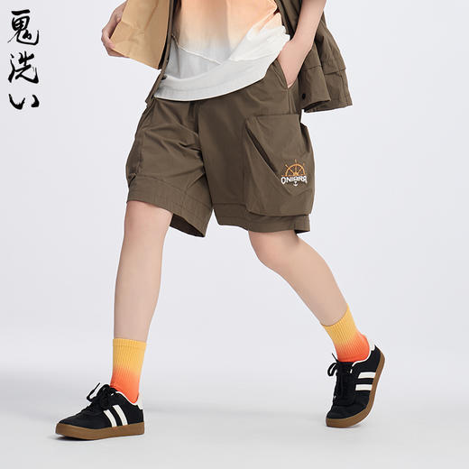 ONIARAI/鬼洗25春夏新袋着旅行鲸鱼凉感立体口袋短裤男女 25B0547 商品图1