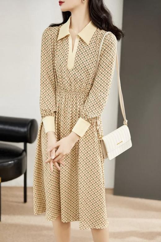 SENTUBILA尚都比拉 翻领法式优雅连衣裙 15353 商品图1