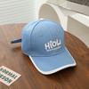 【硬顶设计，时尚洋气，遮阳防晒】刺绣字母儿童棒球帽子 硬顶休闲 遮阳棒球帽 春款洋气时尚棒球帽-QQ 商品缩略图6