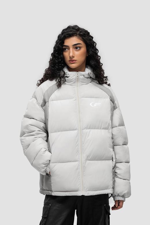 FDR 国潮美式拼接连帽棉衣棉服男女秋冬季加厚情侣宽松面包服外套 商品图5