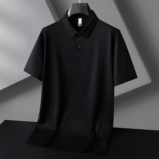 【冰丝】【DG】大依优型大码短袖POLO衫冰丝半袖体恤男夏季薄款翻领打底衫胖子休闲运动 商品图5