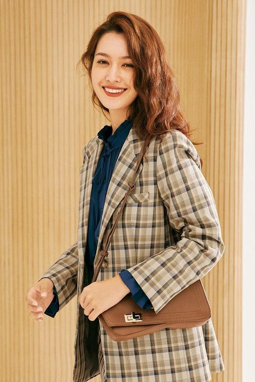 Eifini伊芙丽 韩版格纹西装外套 15316 商品图1