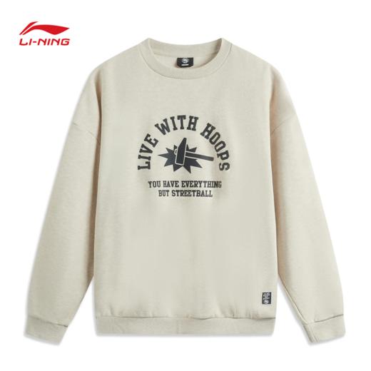 李宁反伍BADFIVE男子宽松套头卫衣AWDV195 商品图0