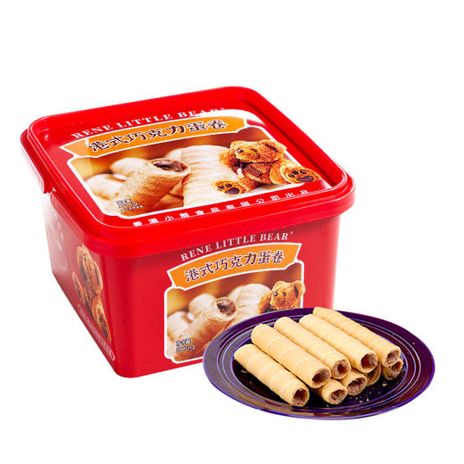 香港小熊  港式蛋卷500g 商品图0