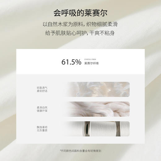 【内购】通勤可拆卸腰带松紧捏褶两穿七分袖衬衫连衣裙-151L58196 商品图3