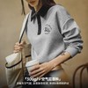 马登复古格雷系空气层运动Polo领卫衣小心机显腰健身长袖春季上衣 商品缩略图3