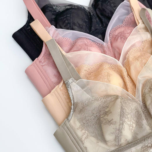 【45号】女士薄款兔耳朵仙女无痕内衣文胸 商品图1