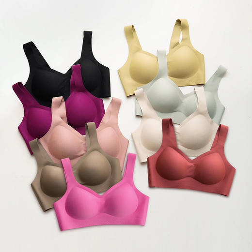 【83号款】女士无痕抱抱杯美背后开扣内衣文胸 商品图0