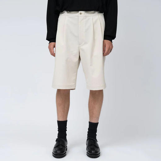 nanamica ALPHADRY Double Pleats Shorts高科技透气面料宽松短裤 商品图0