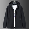 【DWN】大依优型春秋新款户外可拆卸帽外套男士加肥加大码宽松休闲夹克 商品缩略图1