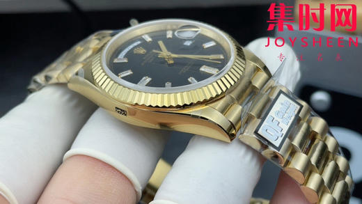 QF配重版 重量180克+ 劳力士星期日历型系列 日志40mm 黑冰糖DD 商品图2