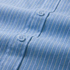 【100棉】罗蒙夏季男士经典竖条纹短袖衬衫时尚百搭简约休闲职业通勤上班衬衣 商品缩略图5