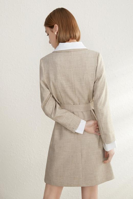 PIPO 双排扣收腰中长款西服外套 15310 商品图2