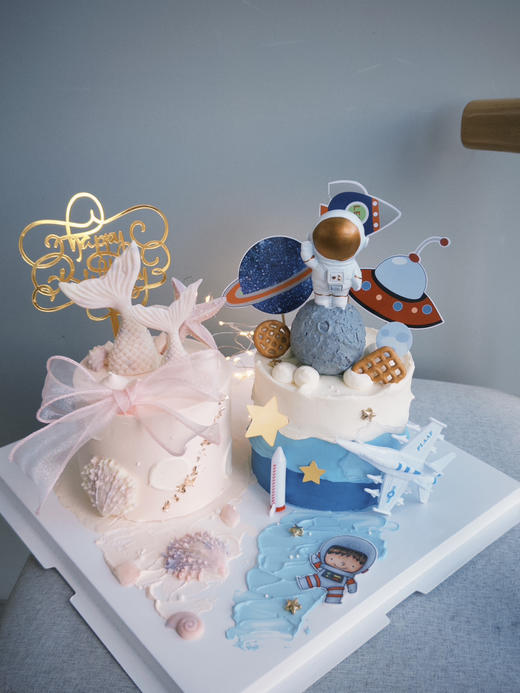 「创意定制」双主题 可任选 宝宝生日蛋糕 商品图2