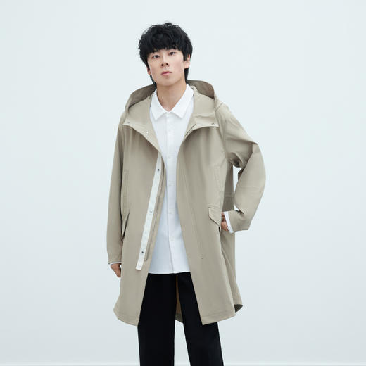 【男装】【商场同款】麦檬春秋中长风衣9F2160051 商品图0