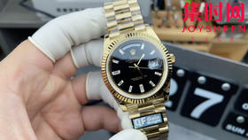 QF配重版 重量180克+ 劳力士星期日历型系列 日志40mm 黑冰糖DD