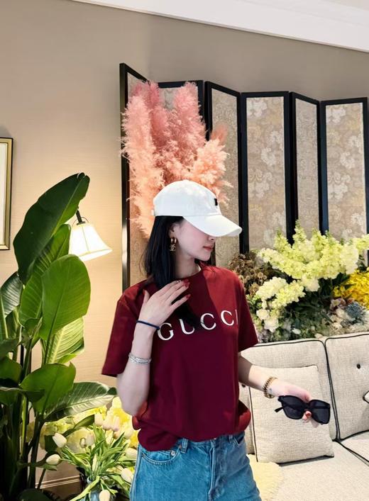 𝐆𝐮*‎𝐜𝐜𝐢幸运红短袖T❗️𝟮𝟬𝟮𝟱幸运红 商品图10