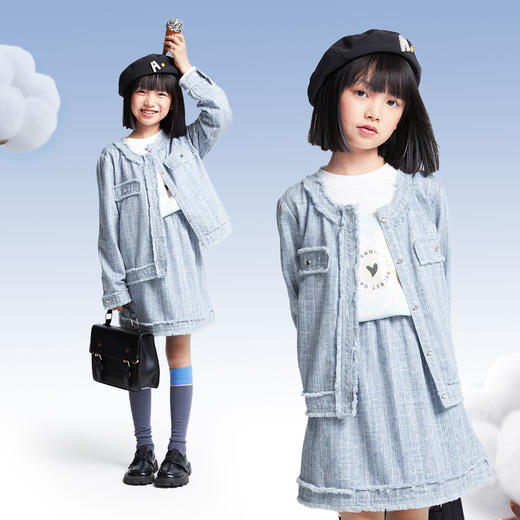 女童外套春季新款安奈儿童装EG515025 商品图2