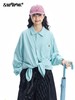 早乙女惠子saotome/STMCS251085/纯色百搭棉质长袖衬衫 商品缩略图0