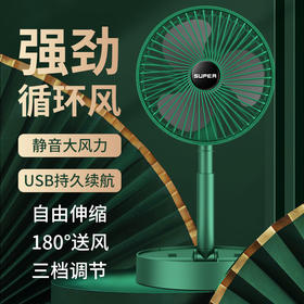 【三挡调节，自由舒展】家用神奇风扇，逆天创意设计，充电便携，桌面专属。伸缩自如，三挡调节，宿舍必备，办公利器。