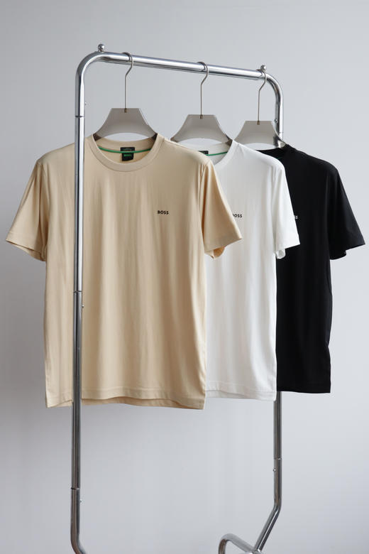 元单H.B丝光水溶棉 圆领短袖体恤 TX378 商品图3