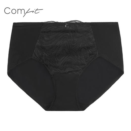 【3F】Comfit夏季薄款内裤女薄款高腰蕾丝透气大码包臀三角内裤C200186 商品图3