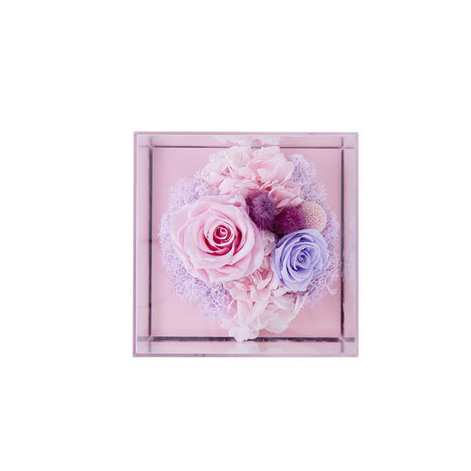 ROSEONLY 诺誓THE PINK 至亲挚友系列 方形 予她 繁花 永生花 商品图5