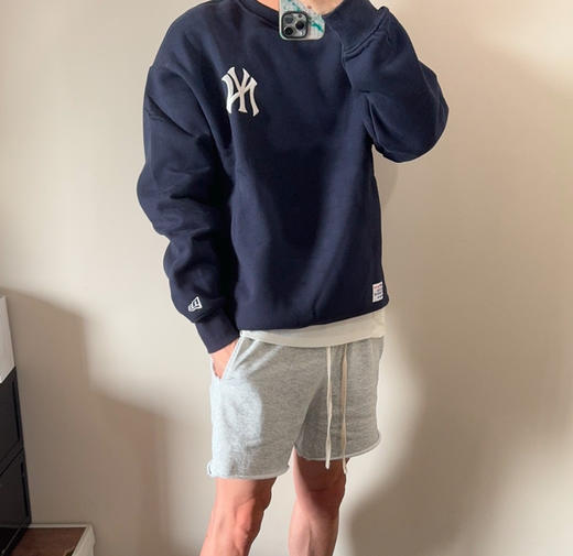 早春 NewEra纽亦华男女刺绣加薄绒卫衣021503 商品图9