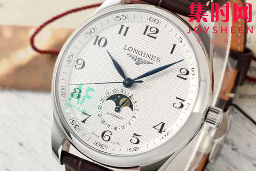 AF浪琴名匠月相系列 四针月相 名匠月相42mm 自动机械 男士腕表
机芯：搭载改L899.5 商品图1