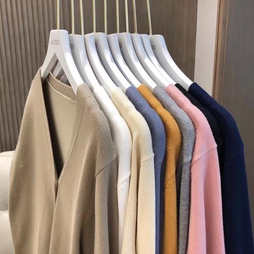 春款V领小开衫｜9色可选，修饰身材比例 商品图5