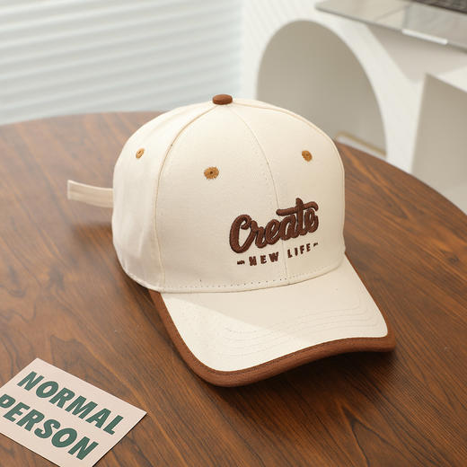 【硬顶设计，时尚洋气，遮阳防晒】刺绣字母儿童棒球帽子 硬顶休闲 遮阳棒球帽 春款洋气时尚棒球帽-QQ 商品图9