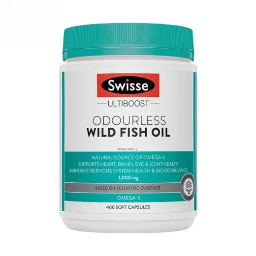 斯维诗Swisse无腥味深海鱼油胶囊1000mg 400粒 商品图1