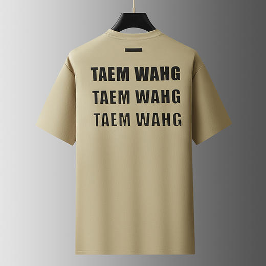 【DX】大依优型大码短袖圆领T恤重磅时尚潮流宽松潮牌加肥加大上衣男士 商品图4