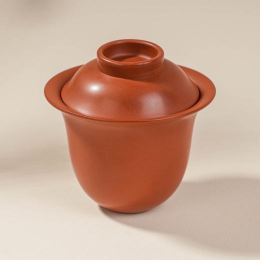 《鸿运》建水紫陶盖碗品杯套装 商品图2