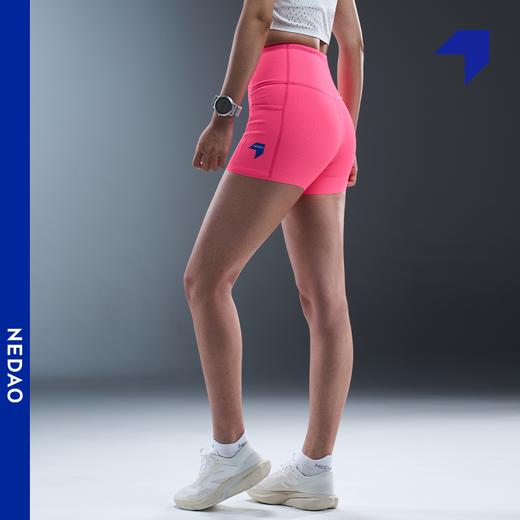 NEDAO内道汗隐痕条纹紧身半弹春夏新款女士运动训练一分跑步短裤 商品图5