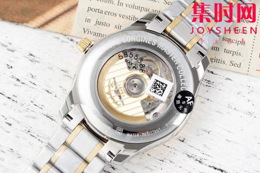 AF浪琴名匠月相系列 间金款 四针月相 名匠月相42mm 自动机械 男士腕表
机芯：搭载改L899.5 商品图5